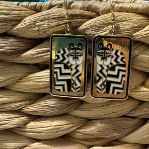 Vintage Laurel Burch “Gregorio” cat earrings